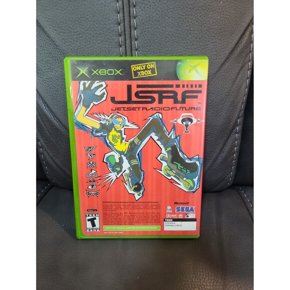 JSRF Jet Set Radio Future & Sega GT 2002 for Xbox Original With Both Manuals - Picture 1 of 3